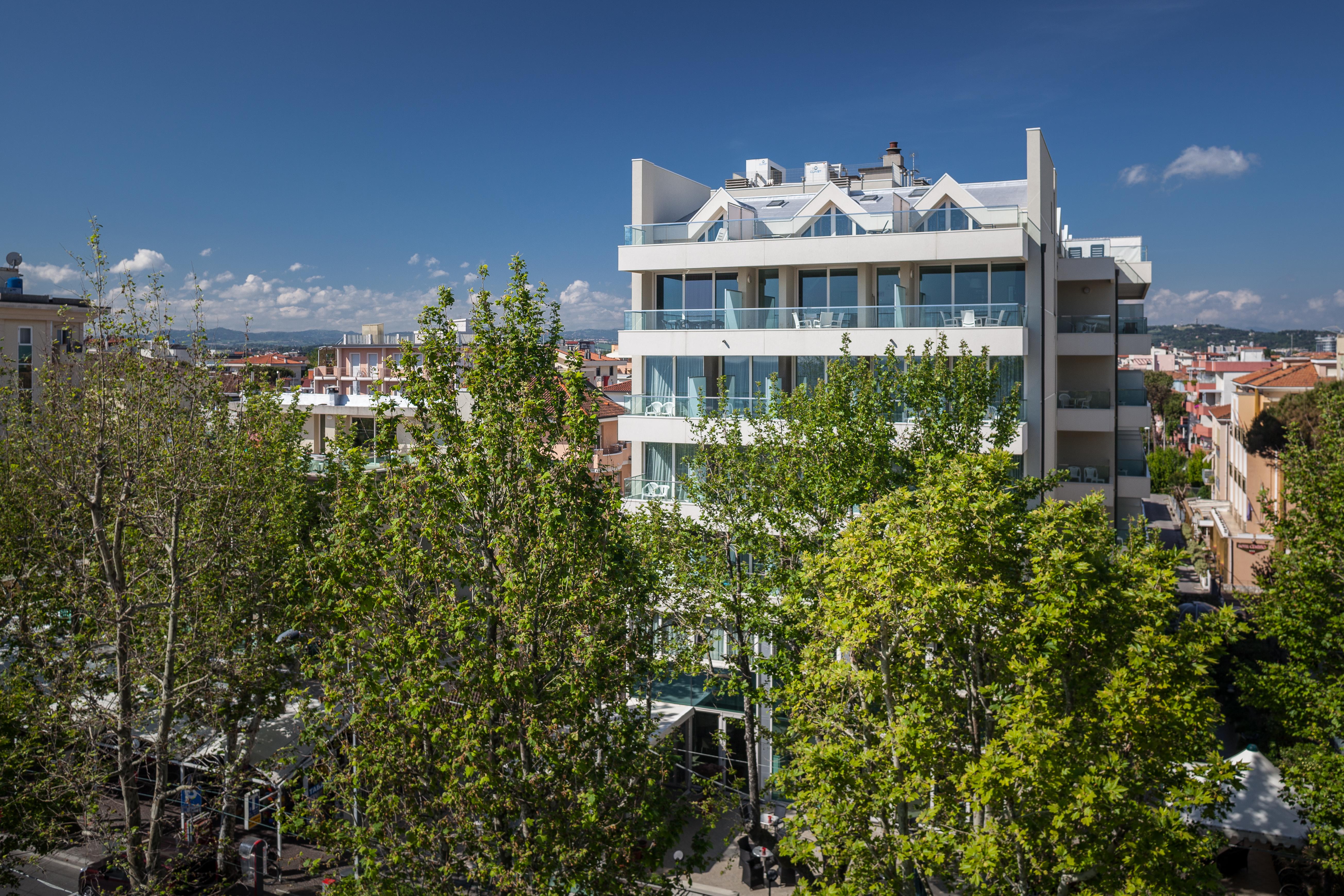 Hotel Cristallo Rimini Exterior foto